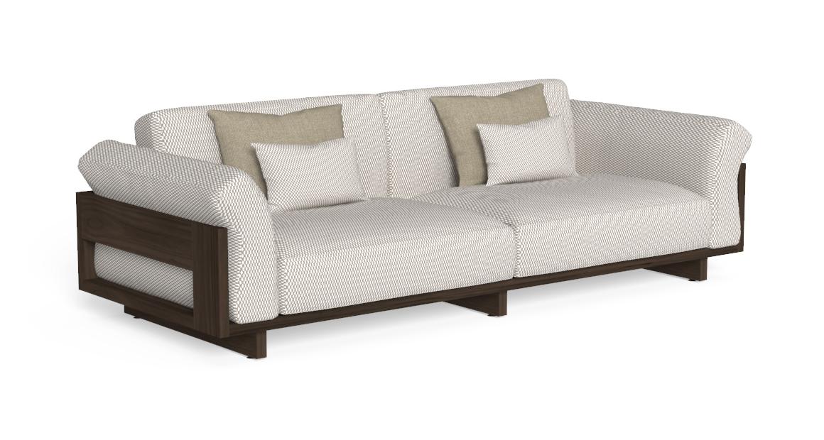 Argo Wood 3 Seater Sofa