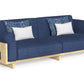 Argo Wood 3 Seater Sofa