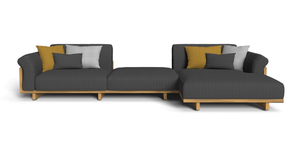 Argo Wood Modular Sofa