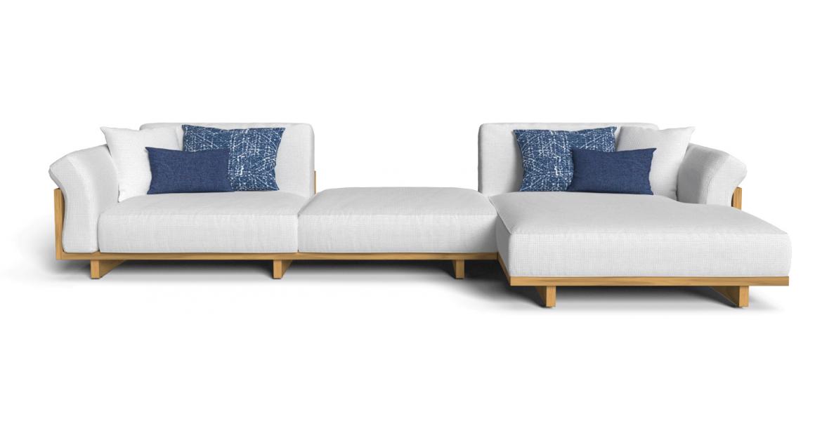 Argo Wood Modular Sofa