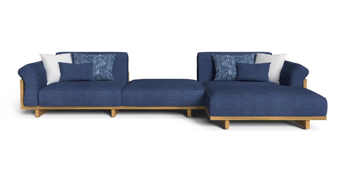 Argo Wood Modular Sofa